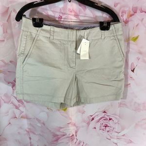 J Crew NWT Chino Shorts size 8